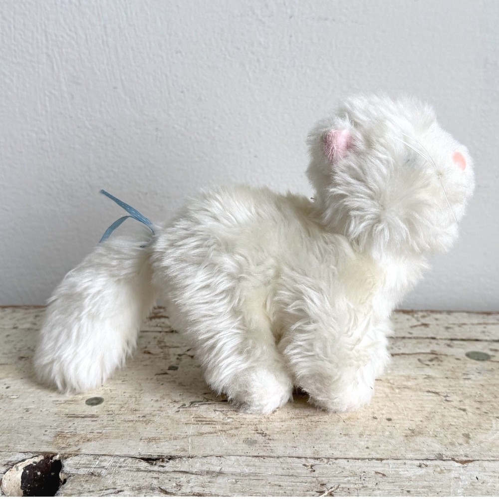 Ganz Webkinz Lil Kinz White Persian Cat Plush Stuffed Animal HS108